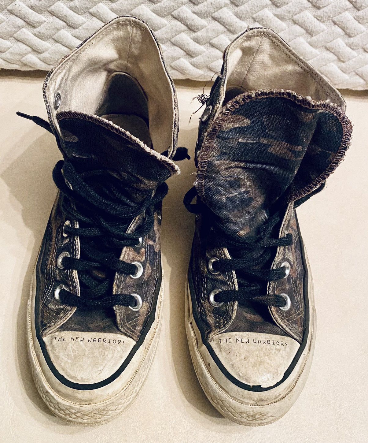 Converse × Undercover Distressed Converse x Undercover Jun Takahashi Chuck 70 Wm 6 Size US 6 / IT 36 - 12 Thumbnail