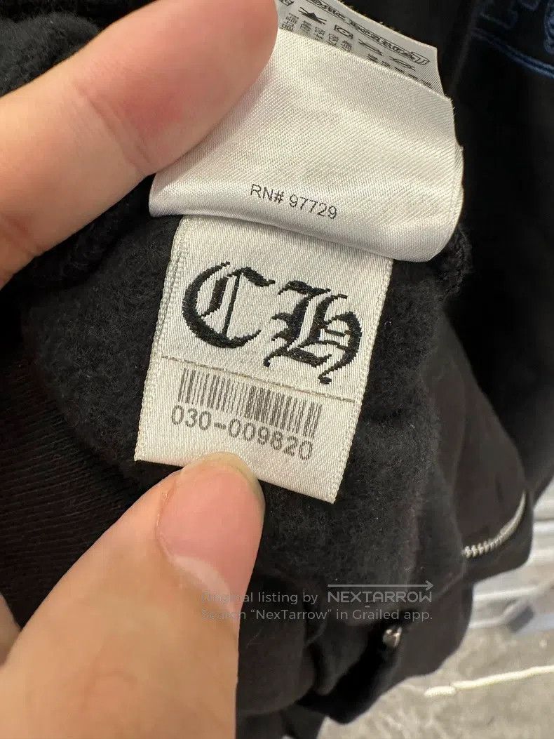 Chrome Hearts CHROME HEARTS Size L Foti vine flower arm zipper hoodie Size US L / EU 52-54 / 3 - 6 Thumbnail