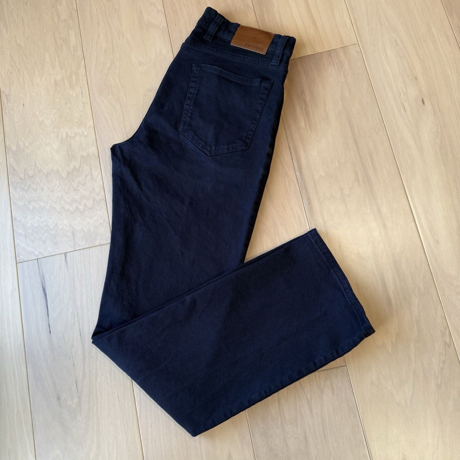 Tecovas Tecovas Jeans 32 Blue Dark Wash Denim Straight Western Size US 32 / EU 48 - 9 Thumbnail