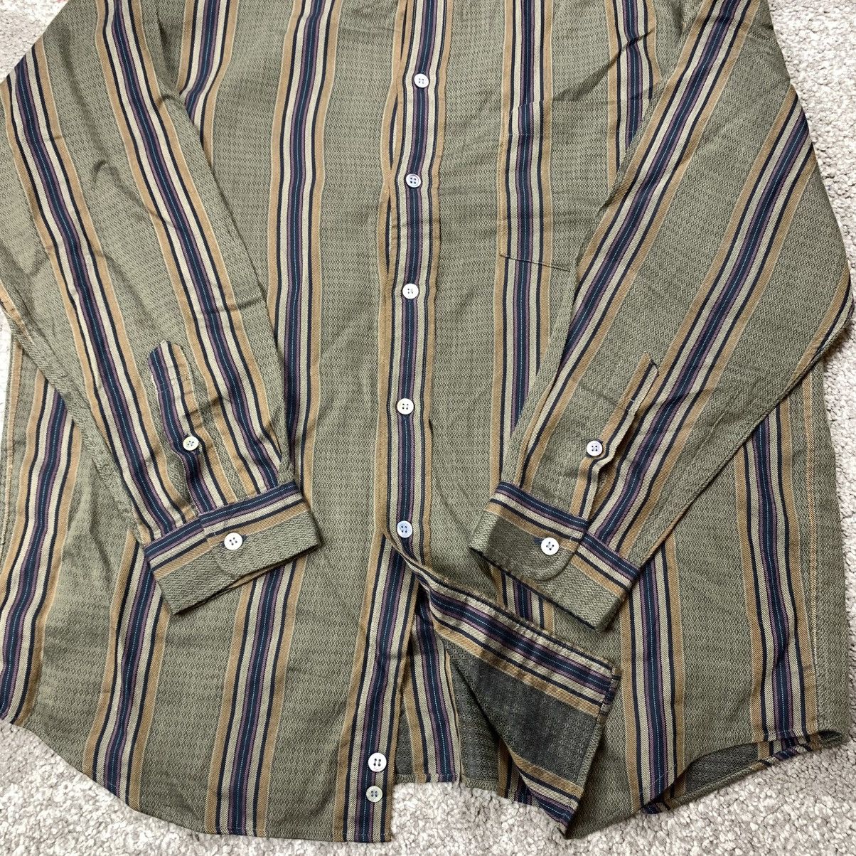 Christian Dior Monsieur Christian Dior MONSIEUR Long Sleeve Shirt Button Up Vintage Size US M / EU 48-50 / 2 - 4 Thumbnail