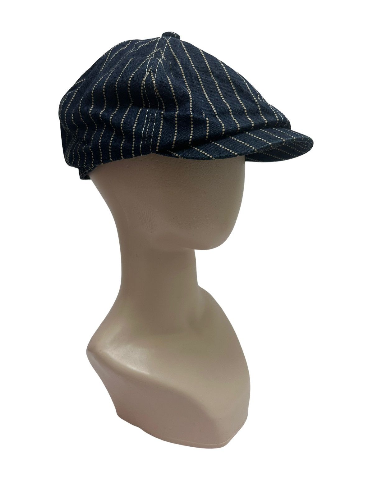 Sugar Cane × Toyo Enterprises × Vintage RARE ‼️ Sugar Cane Wabash Stripe Apple Jack Cap Size ONE SIZE - 2 Thumbnail