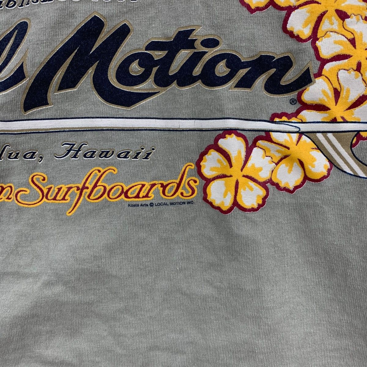 Vintage Vintage LOCAL MOTION HAWAII Kailua Store Tee Shirt Top Size M / US 6-8 / IT 42-44 - 9 Thumbnail