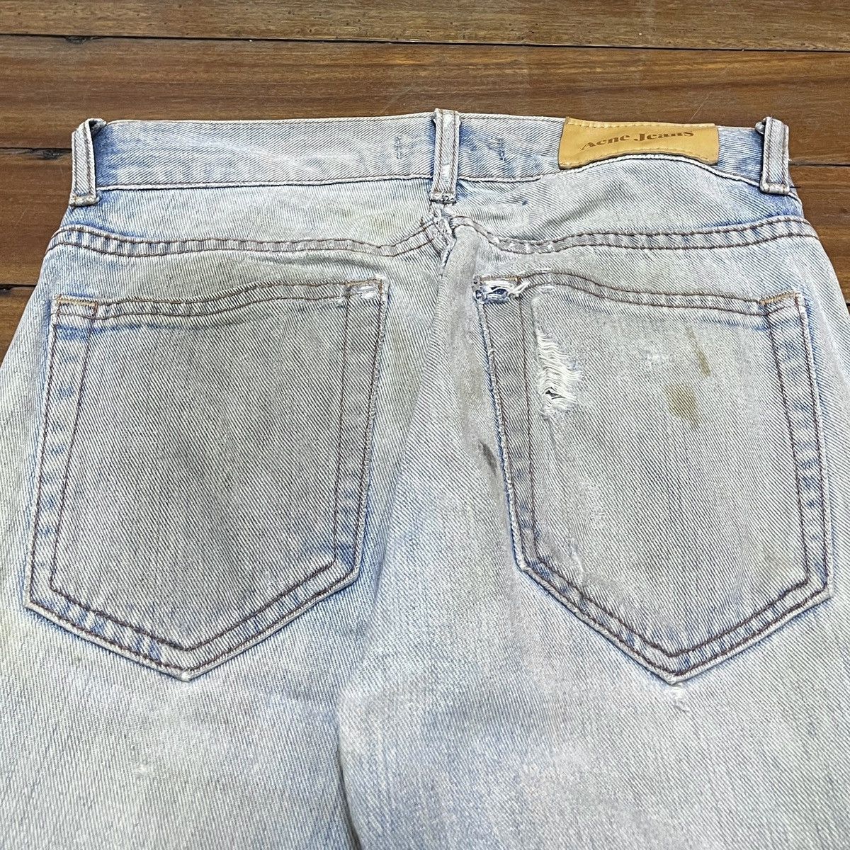Acne Studios Very Rare Vintage Brand Acne Studios Distressed Jeans 2000s Size US 28 / EU 44 - 4 Thumbnail