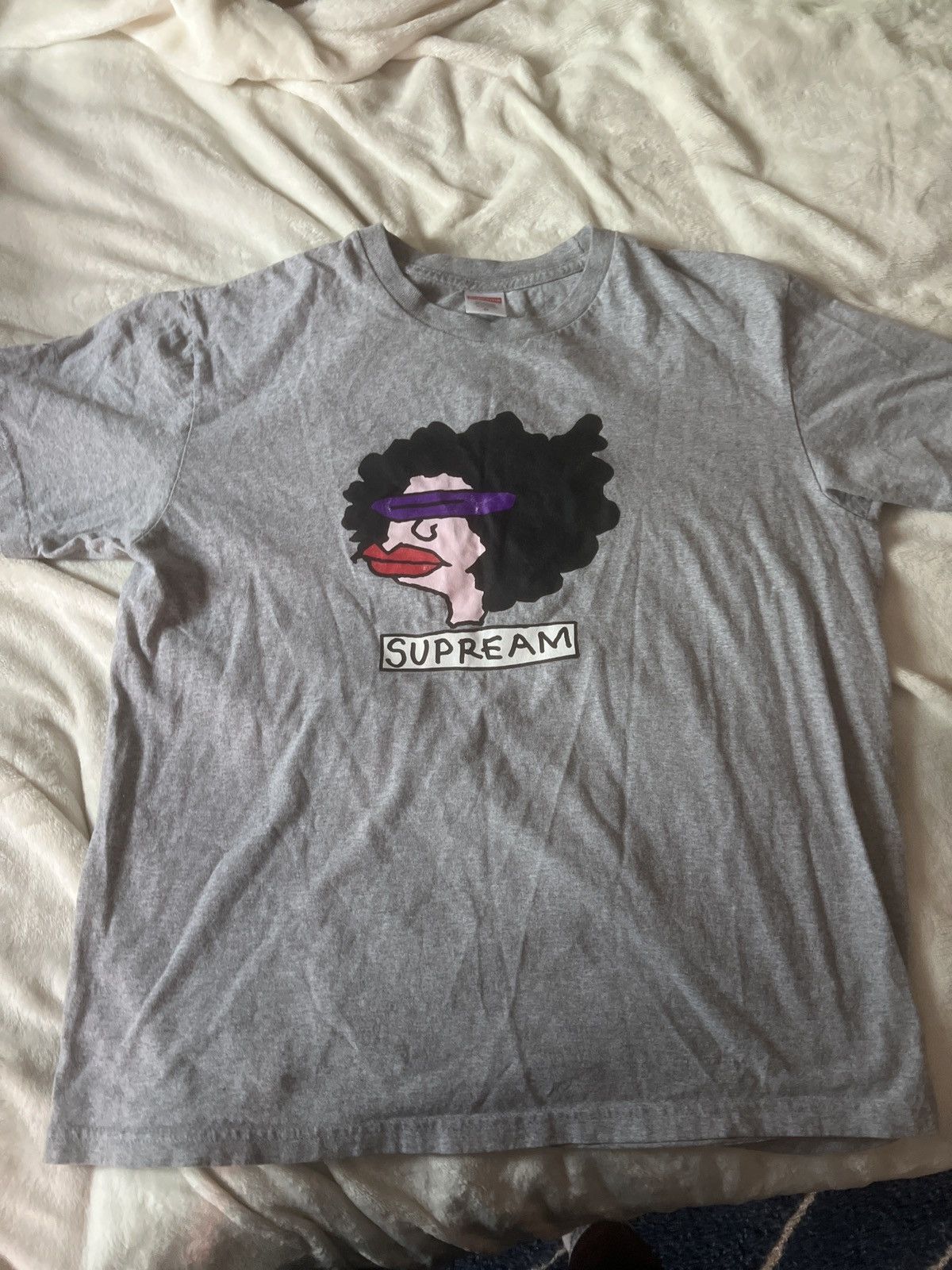 Streetwear Supreme Supreme Ramm Head Mark Gonz Tee Grailed