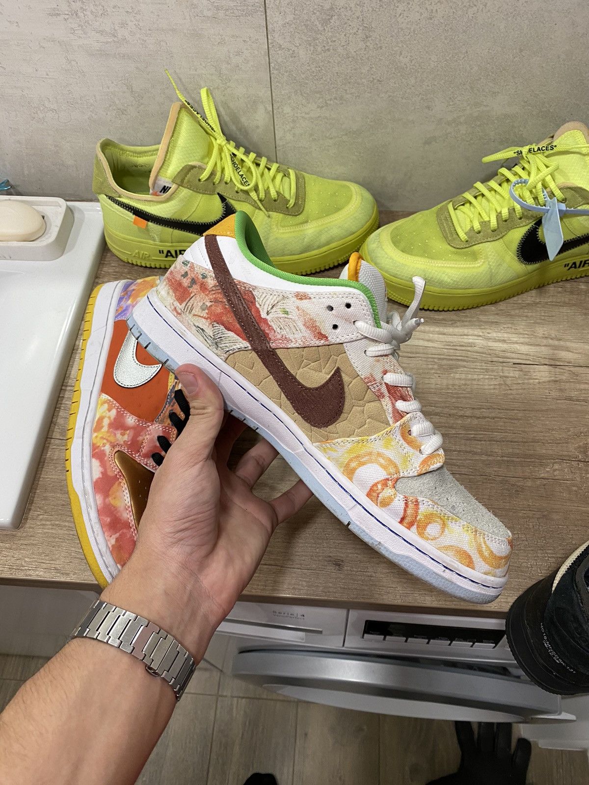 Nike Nike dunk sb street hawker Size US 12 / EU 45 - 3 Thumbnail