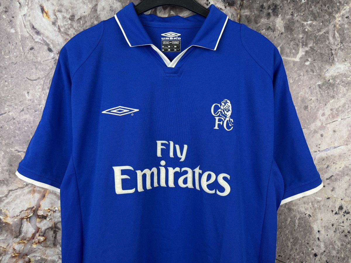 Umbro Umbro Chelsea FC Vintage Home 2001-2003 Jersey Blue Size L Size US L / EU 52-54 / 3 - 3 Thumbnail