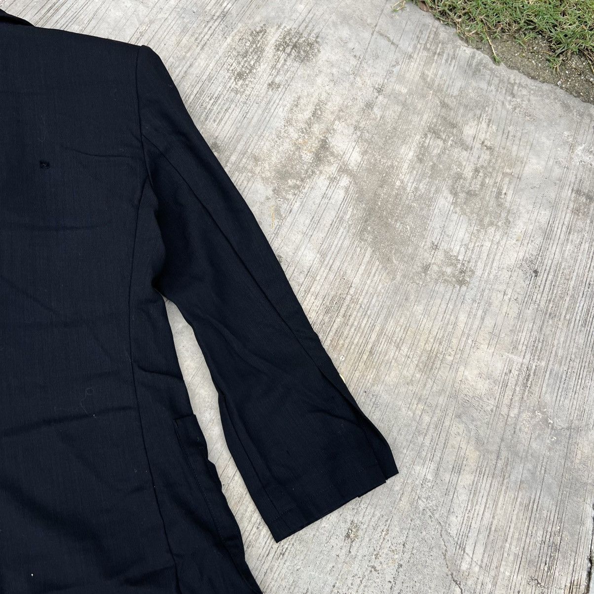 Yves Saint Laurent “YVES SAINT LAURENT” VINTAGE BLACK BLAZER Size S / US 4 / IT 40 - 12 Thumbnail