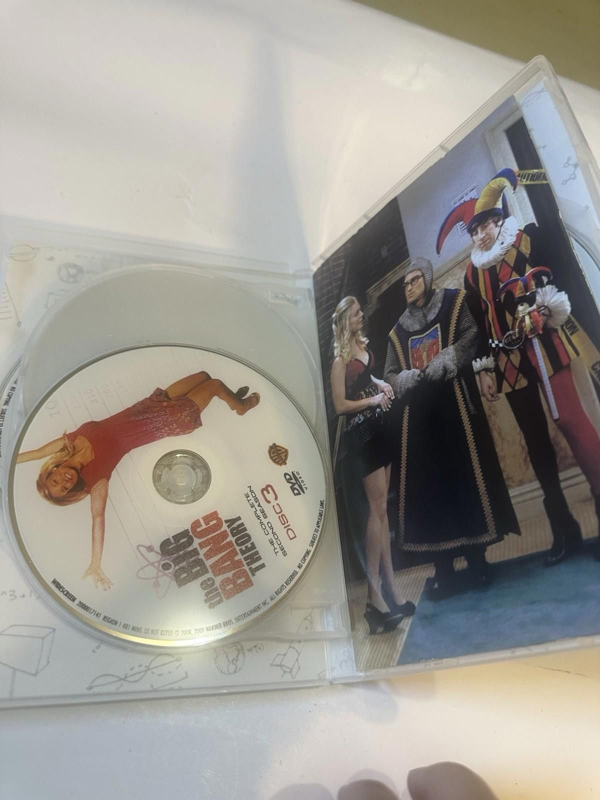 Designer The Big Bang Theory: the Complete Second Season (DVD, 2008) Size ONE SIZE - 5 Thumbnail