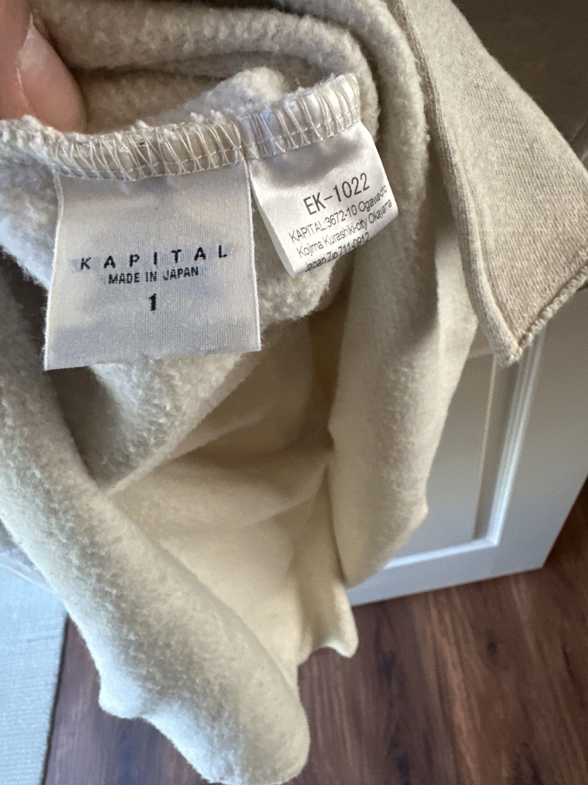 Kapital Kapital oversized long hoodie Size US XXL / EU 58 / 5 - 5 Thumbnail