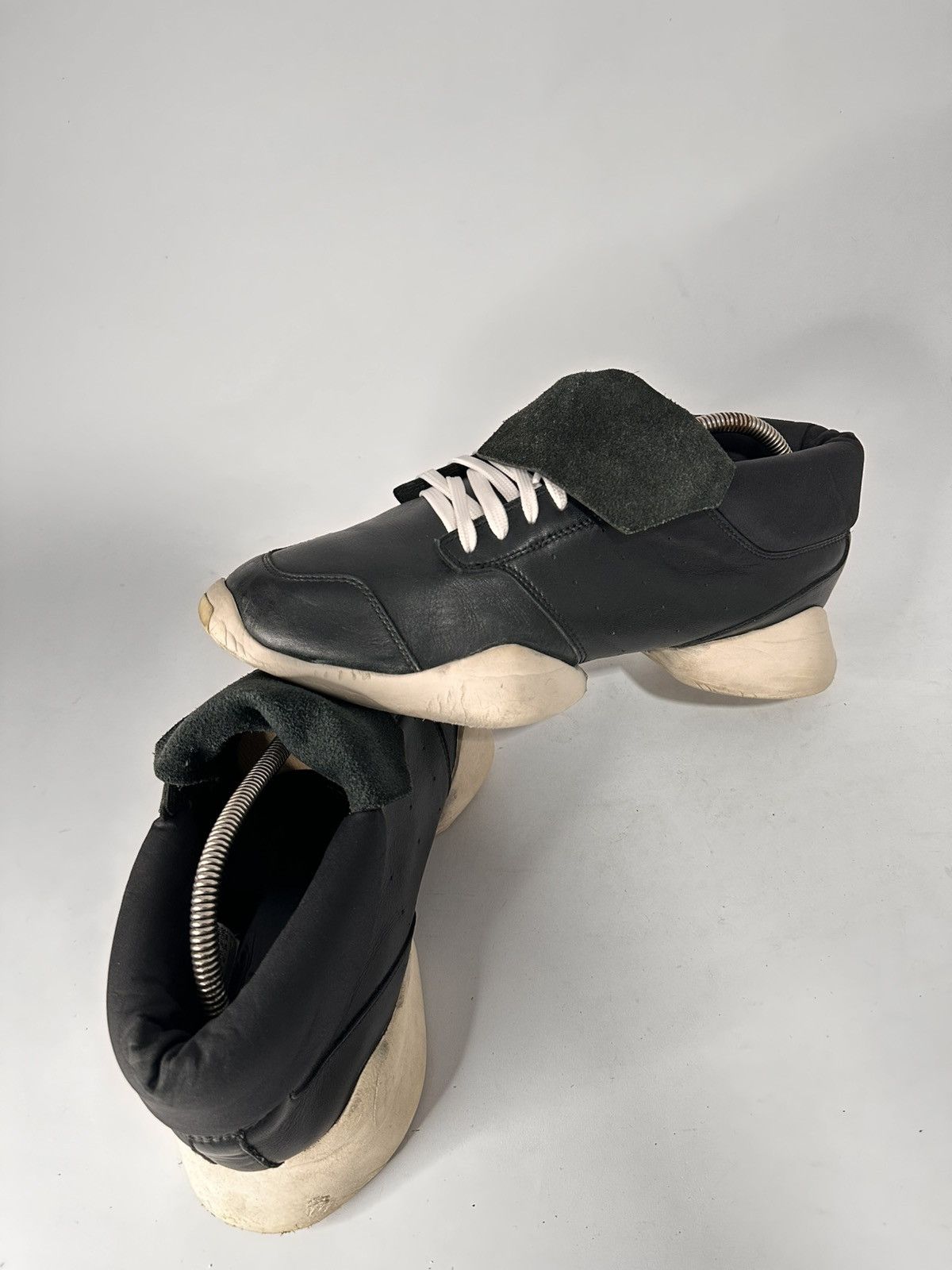 Adidas × Rick Owens Adidas x Rick Owens Tech Runner Black and White. Size US 9.5 / EU 42-43 - 8 Thumbnail