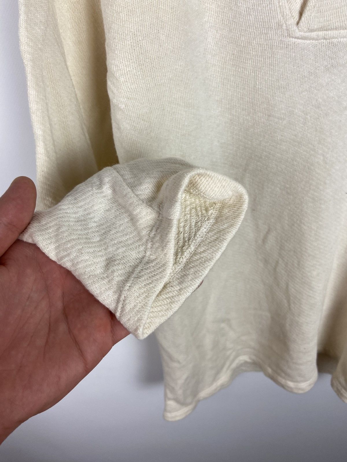 Barena × Designer Barena Shawl Collar Duffle Mens Beige Sweater Luxury Size US M / EU 48-50 / 2 - 11 Thumbnail