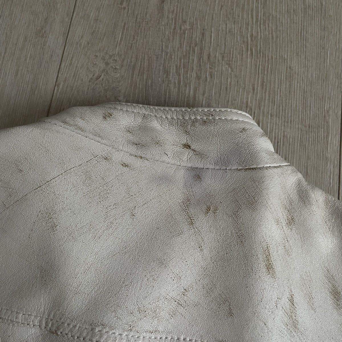 A.F. Vandevorst Ruffo Research SS2000 leather jacket by A.F. Vandevorst Size S / US 4 / IT 40 - 12 Thumbnail