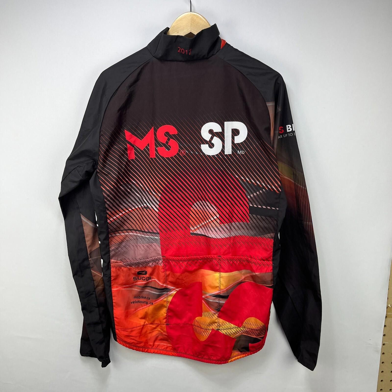 Other Vintage Sugoi Cycling Jacket Size Large Bicycle Jersey MS SP Size ONE SIZE - 6 Thumbnail