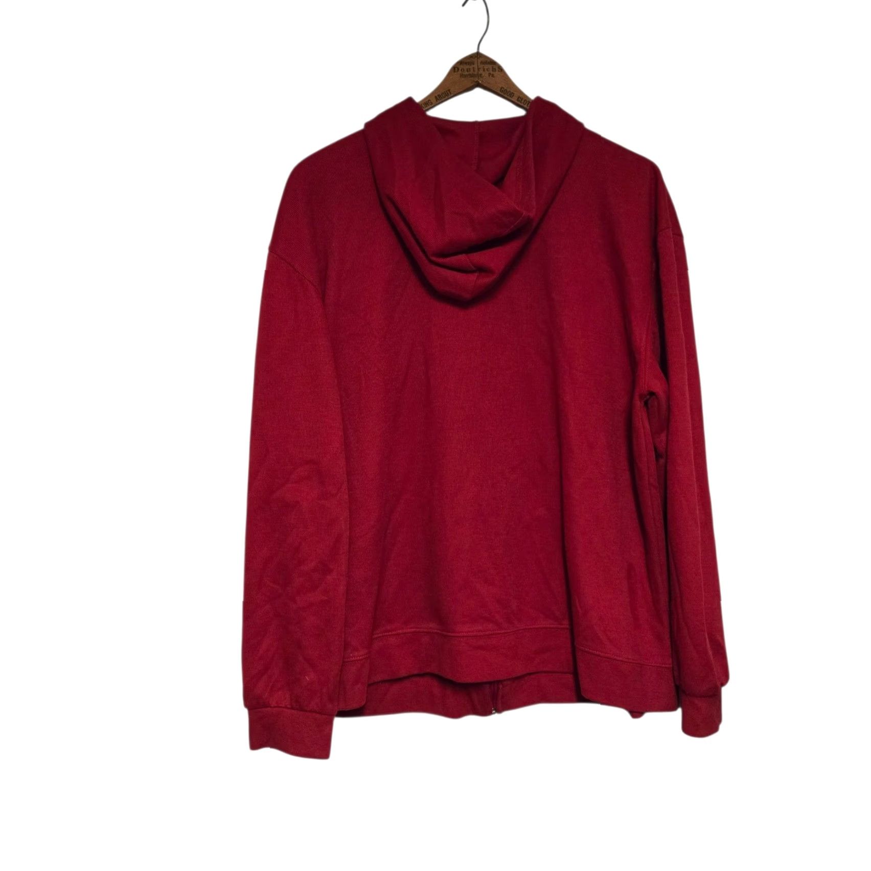 Disney **VINTAGE Disney Mickey Mouse Red Full-Zip Fleece Hoodie Women's Large** User: Vintage Disney Mickey Mouse Red Full-Zip Fleece Hoodie Women's Large Size L / US 10 / IT 46 - 3 Thumbnail
