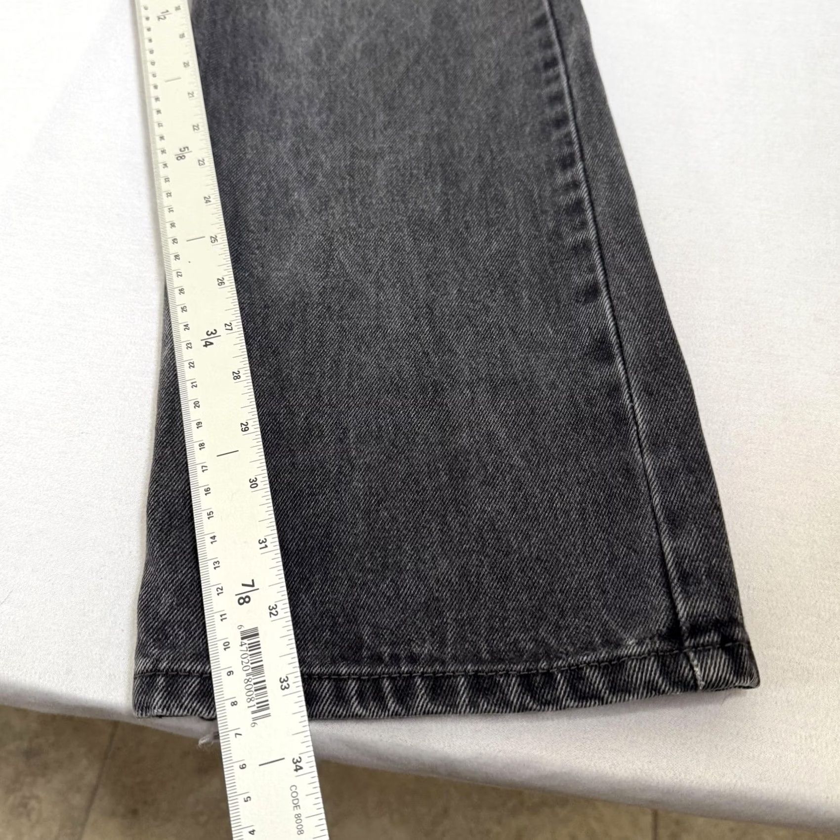 Levi's VINTAGE Levi's Jeans Mens 34x34 Black 505 Straight Fit Denim pants Y2K Size US 34 / EU 50 - 6 Thumbnail