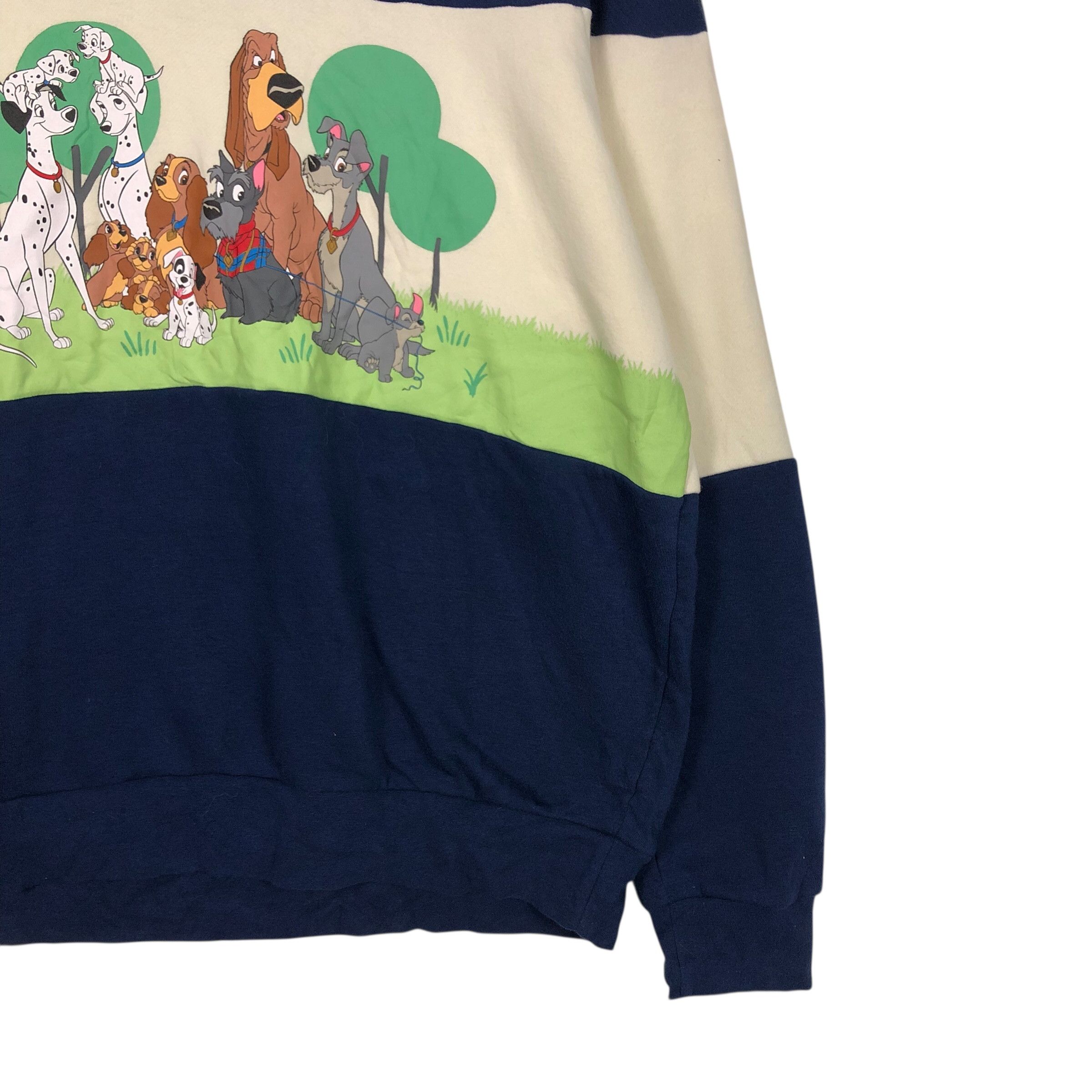 Japanese Brand 📌Vintage Sweatshirt Disney Dogs Big Logo Cartoon Size US M / EU 48-50 / 2 - 6 Thumbnail