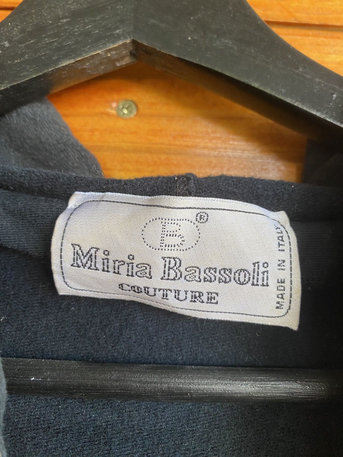Designer Vintage Miria Bassoli Made in Italy Hooded Jacket – Artistic Size M / US 6-8 / IT 42-44 - 8 Thumbnail