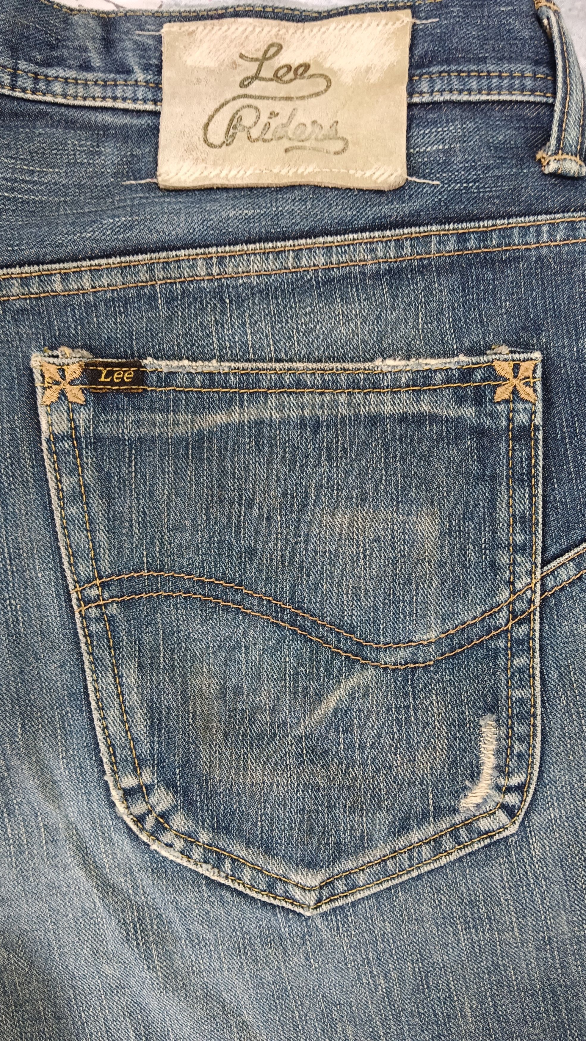 Lee × Vintage Lee Rider Seditionaries Super Flare Denim Size US 33 - 9 Thumbnail