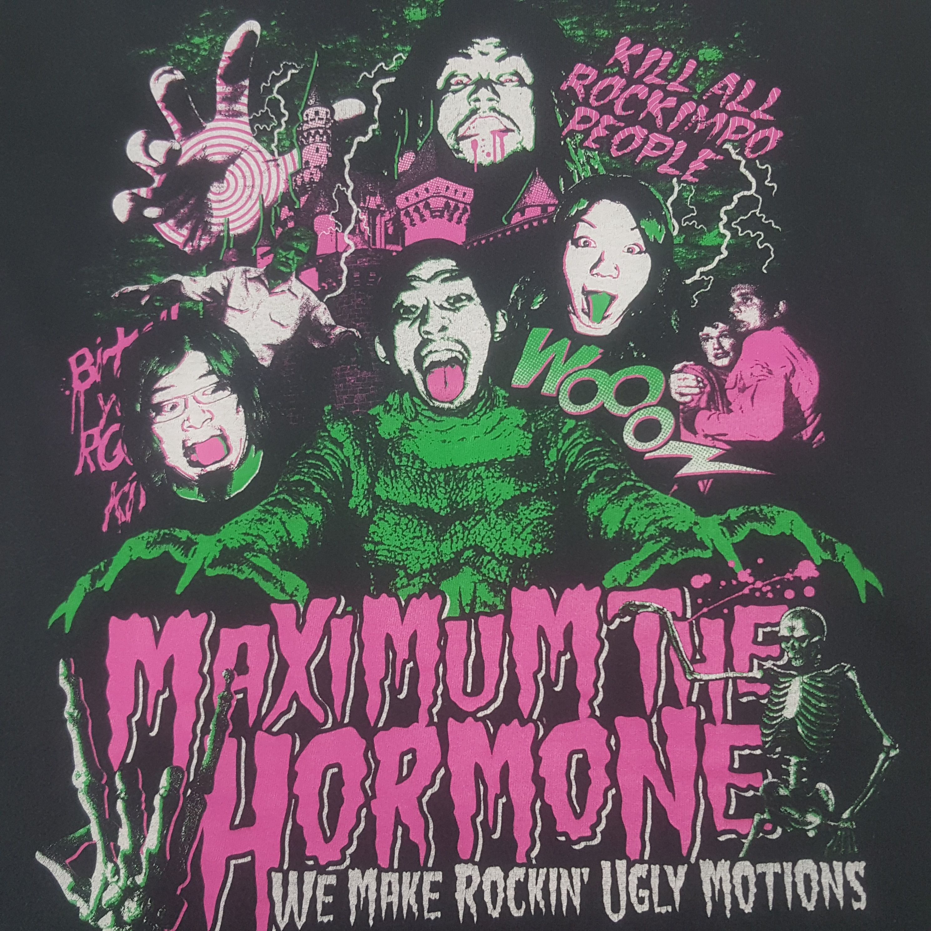 Band Tees × Vintage Vintage Maximum The Hormone Japanese Heavy Metal Tshirt Size US L / EU 52-54 / 3 - 11 Thumbnail