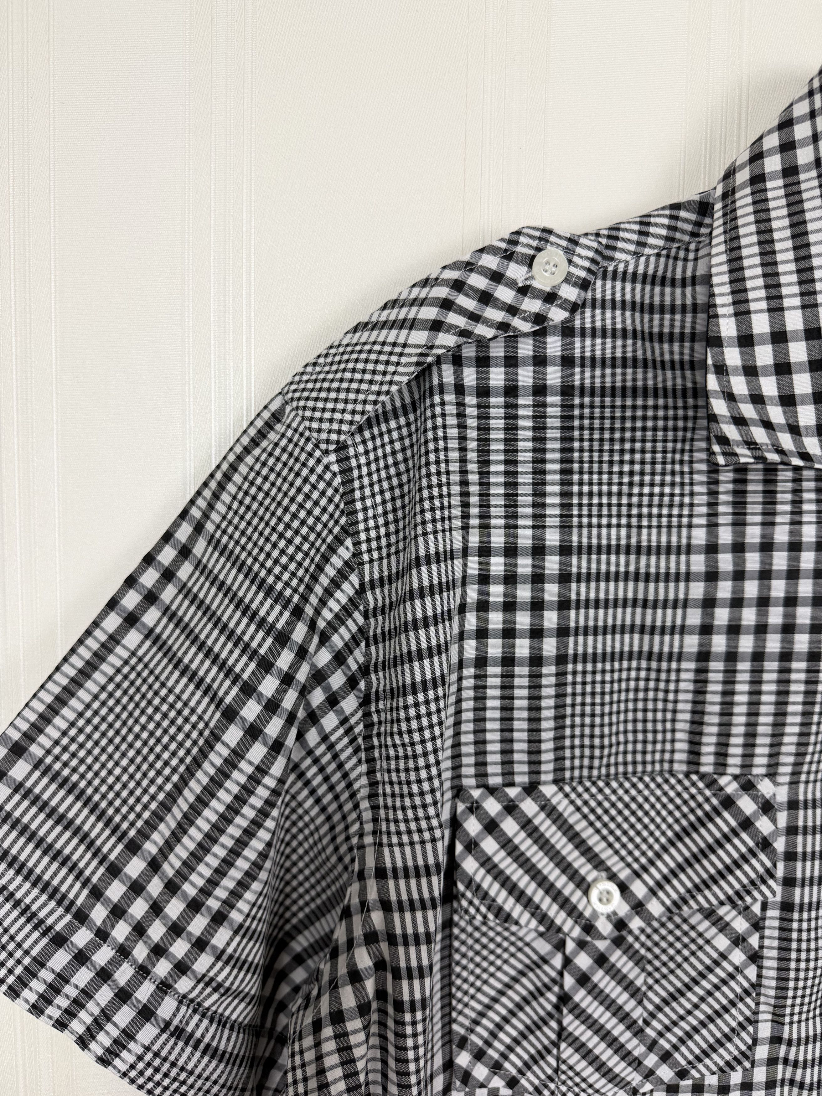 G-Star G-Star Gray Plaid Short Sleeve Shirt Size US M / EU 48-50 / 2 - 7 Thumbnail