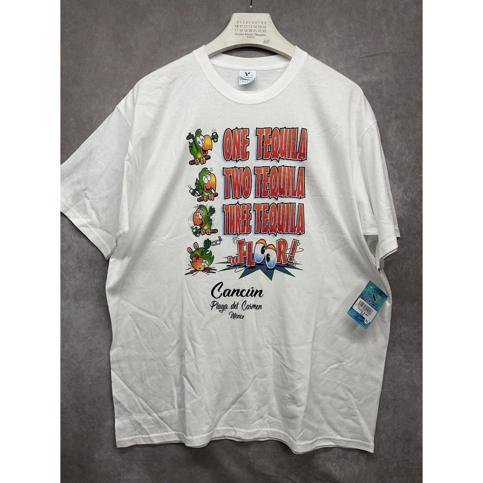 Other VTG 90s 4 Stages of Tequila Cancun Mexico Drinking T-Shirt X Size US XL / EU 56 / 4 - 2 Thumbnail