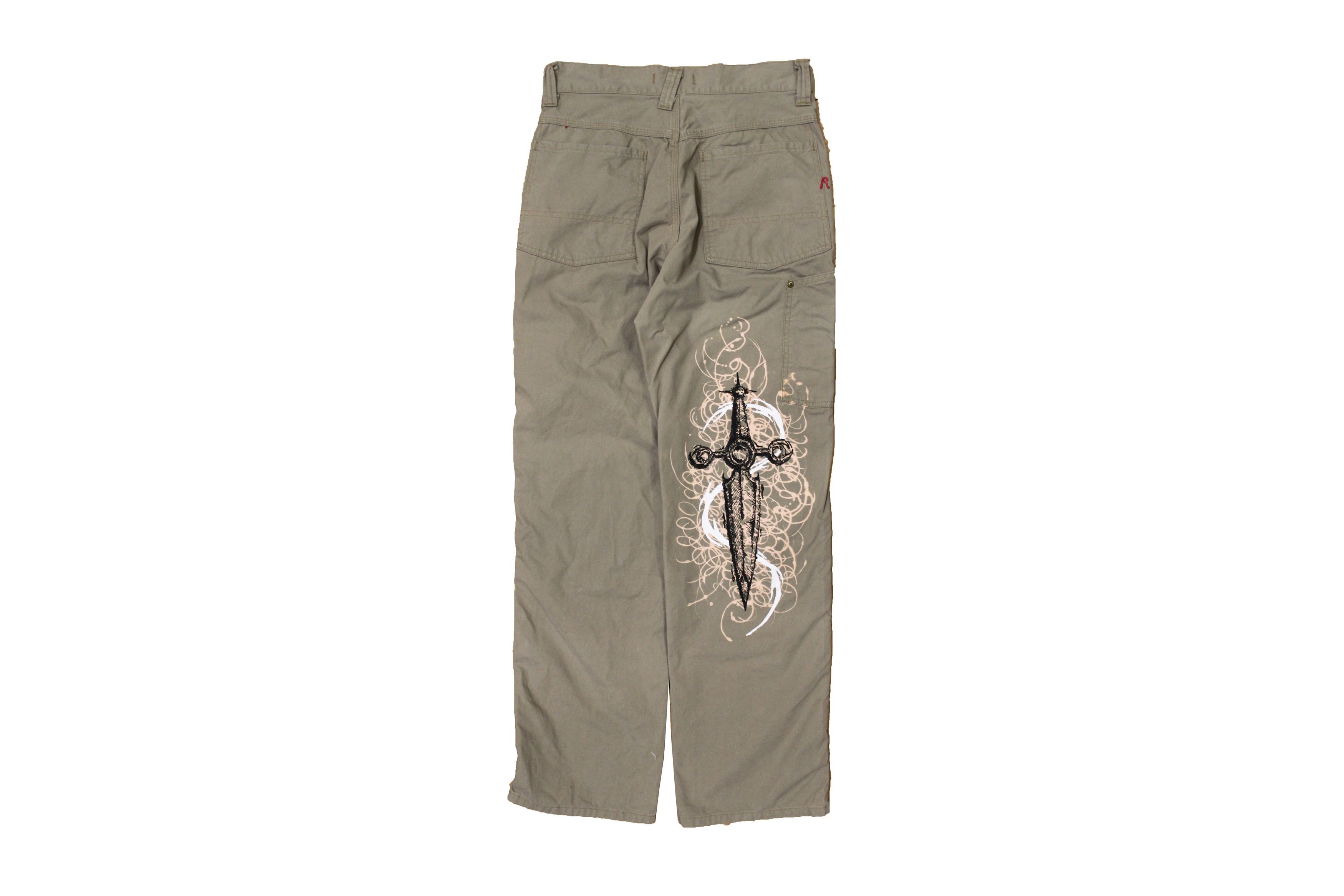 Replay 1of1 Custom cybersigilism pants Size US 28 / EU 44 - 2 Thumbnail