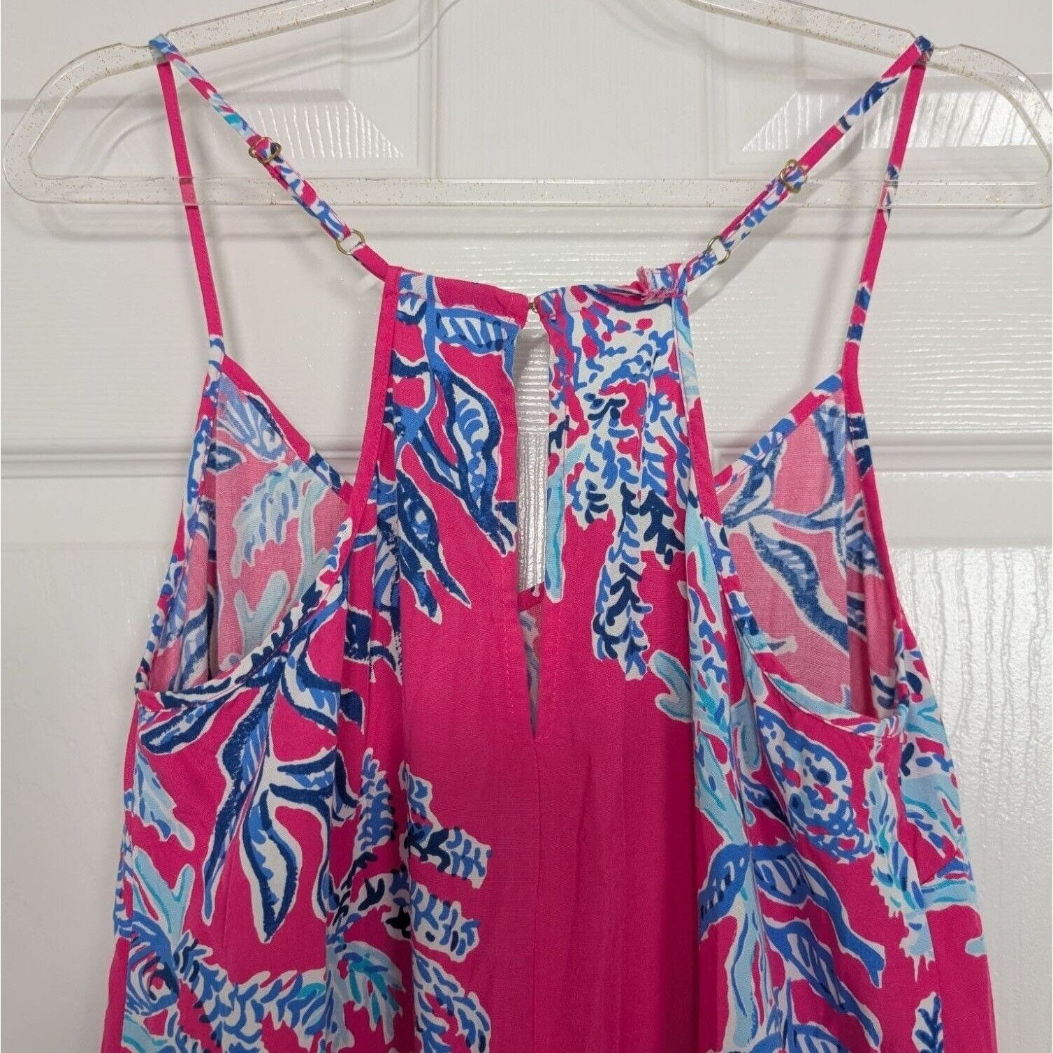 Lilly Pulitzer Lilly Pulitzer Dusk Romper Womens Size Small Pink Samba Size S / US 4 / IT 40 - 9 Thumbnail