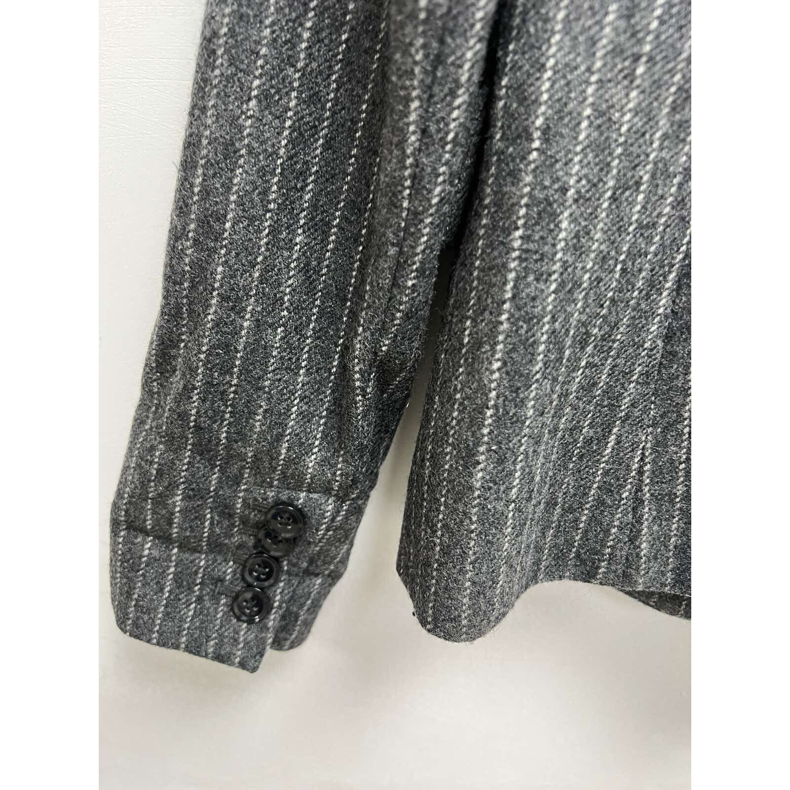 Banana Republic Banana Republic Women Wool Blend Jacket Gray Size 2 A000638 Size XS / US 0-2 / IT 36-38 - 10 Thumbnail
