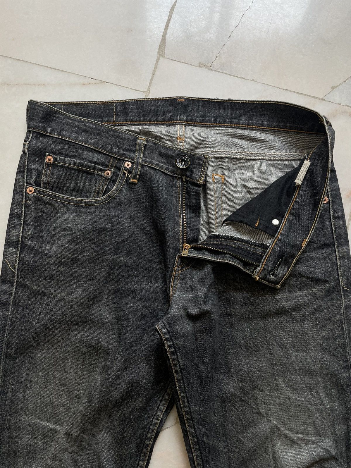 Levi's Vintage Levis 607 Flare Jeans Size US 32 / EU 48 - 5 Thumbnail