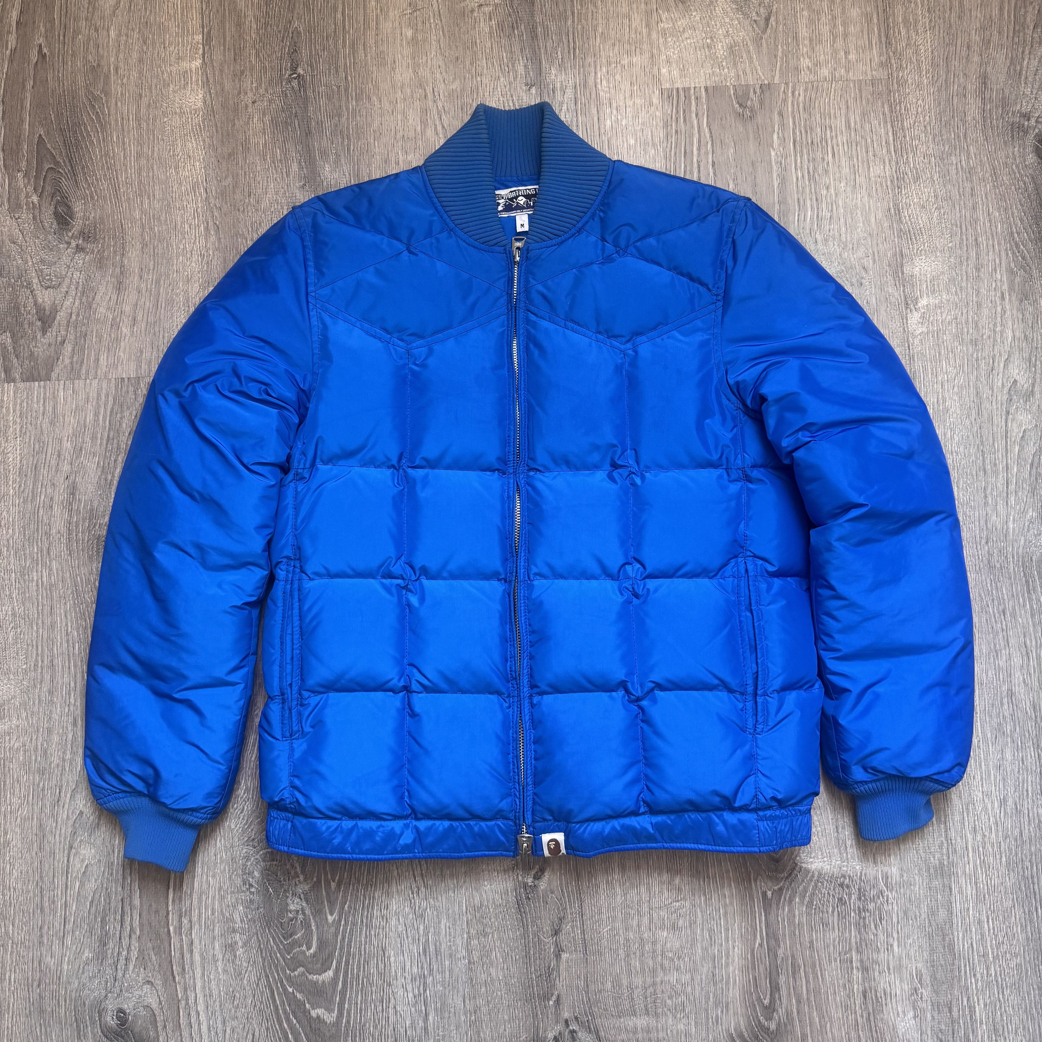 Bape A Bathing Ape Mountain Sports Blue Puffer SAMPLE Jacket Size US M / EU 48-50 / 2 - 3 Thumbnail