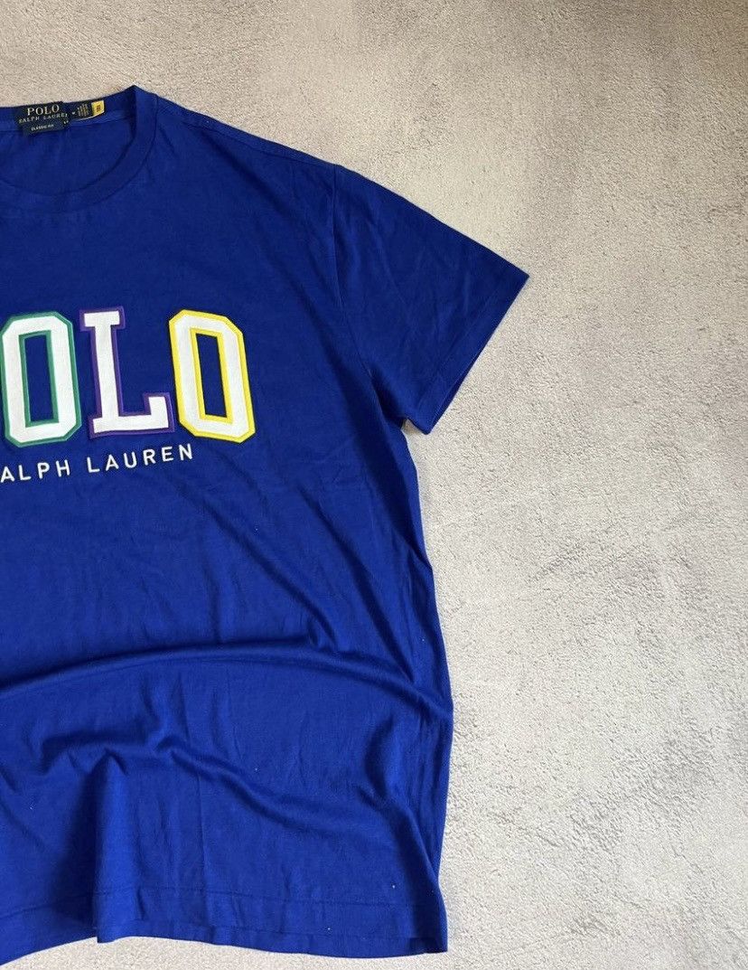 Polo Ralph Lauren × Vintage Vintage Polo Ralph Lauren distressed jersey t shirt Size US M / EU 48-50 / 2 - 2 Thumbnail