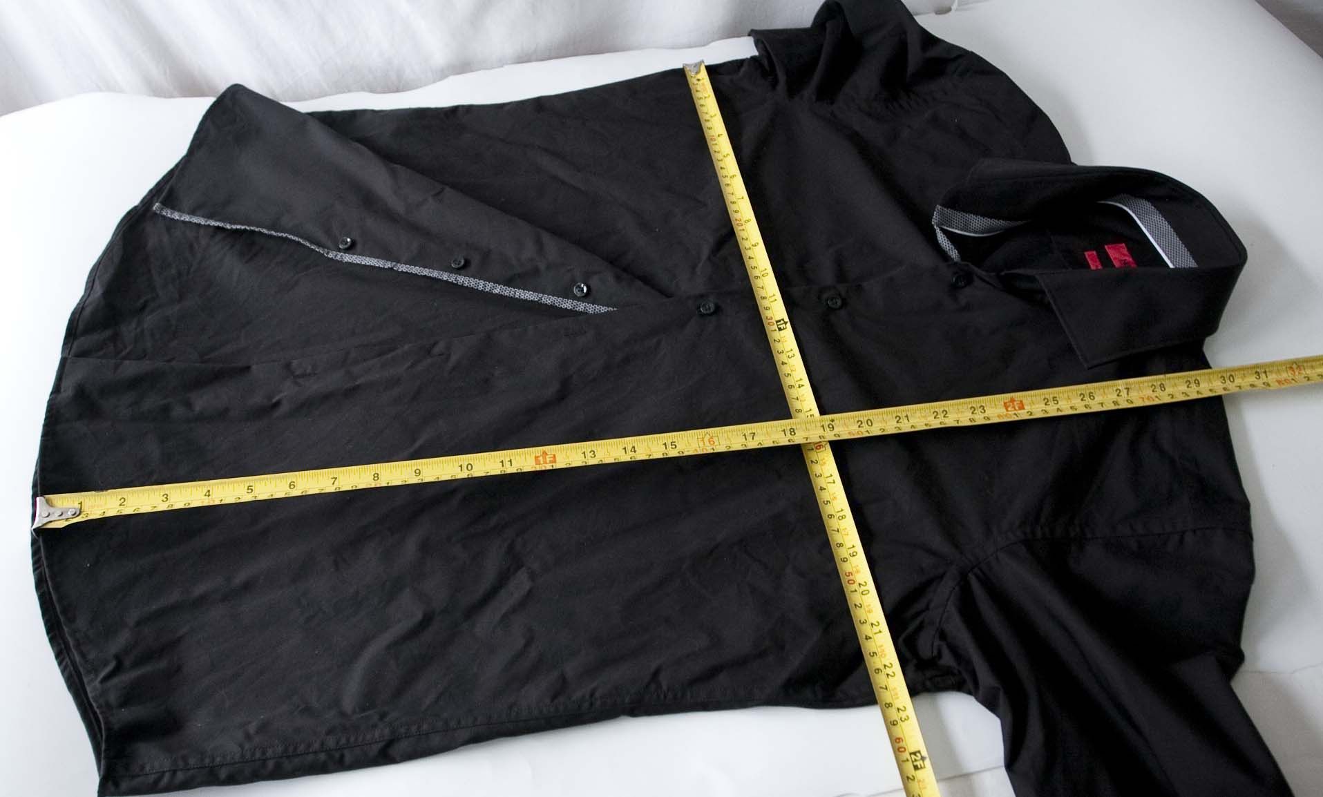Hugo Boss Hugo Boss Shirt Size 16.5 /42 Black Size 42R - 3 Thumbnail