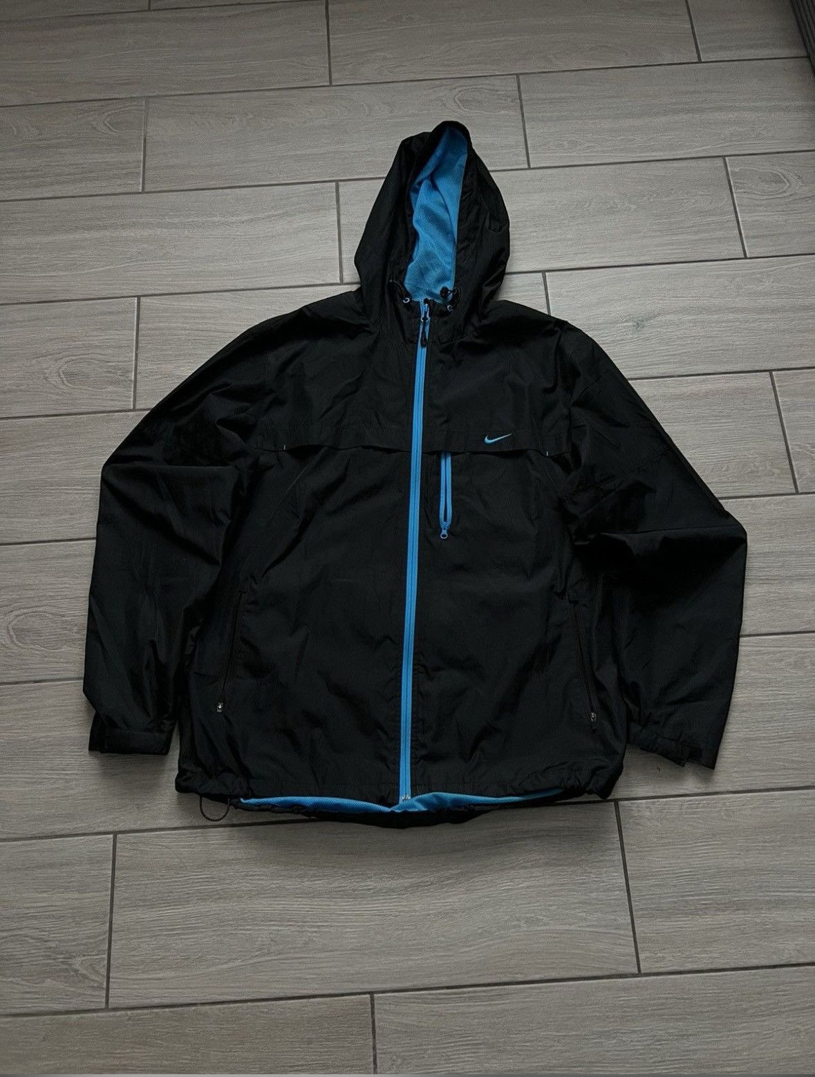 Nike Nike Vintage Jacket Y2K Drill Streetwear L Size Size US L / EU 52-54 / 3 - 7 Thumbnail