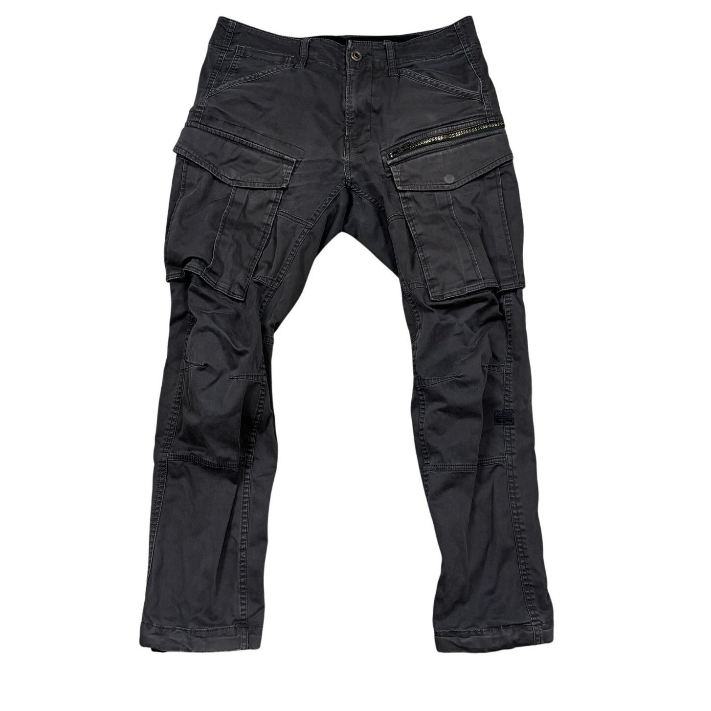 G-Star G Star Raw Rovic Zip 3D Straight Tapered Pants Men's 30x28 Size US 30 / EU 46 - 1 Thumbnail