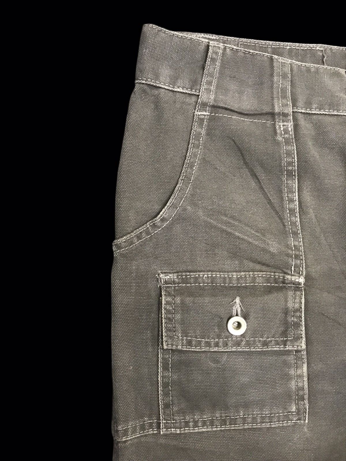 Japanese Brand 💥FLARE💥HIGH ROCK KOJIMA Designr Duck Canvas Bush Pant F120 Size US 30 / EU 46 - 7 Thumbnail