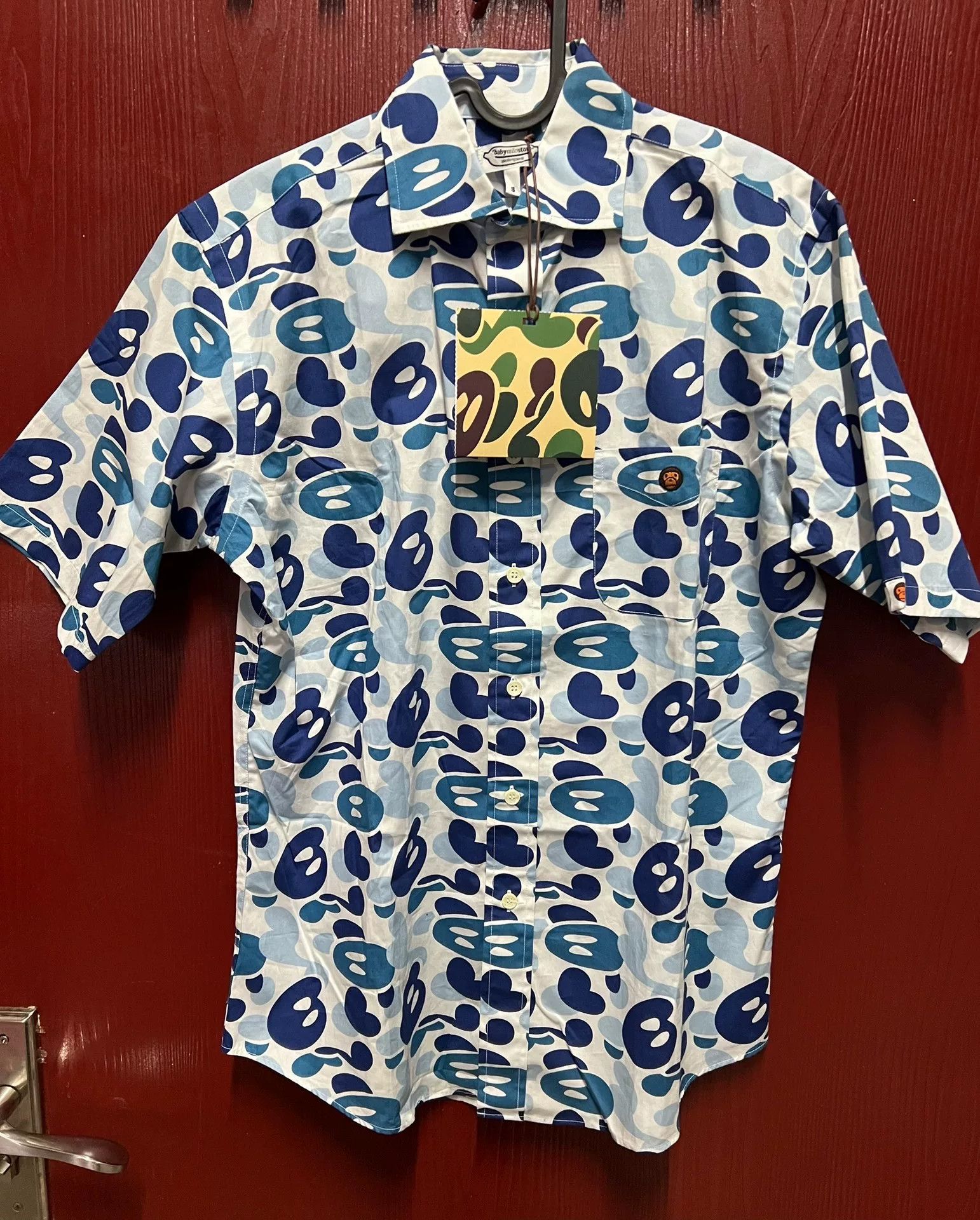 Bape Bape Retro Camo Gold Shirt S Men Size US S / EU 44-46 / 1 - 1 Thumbnail