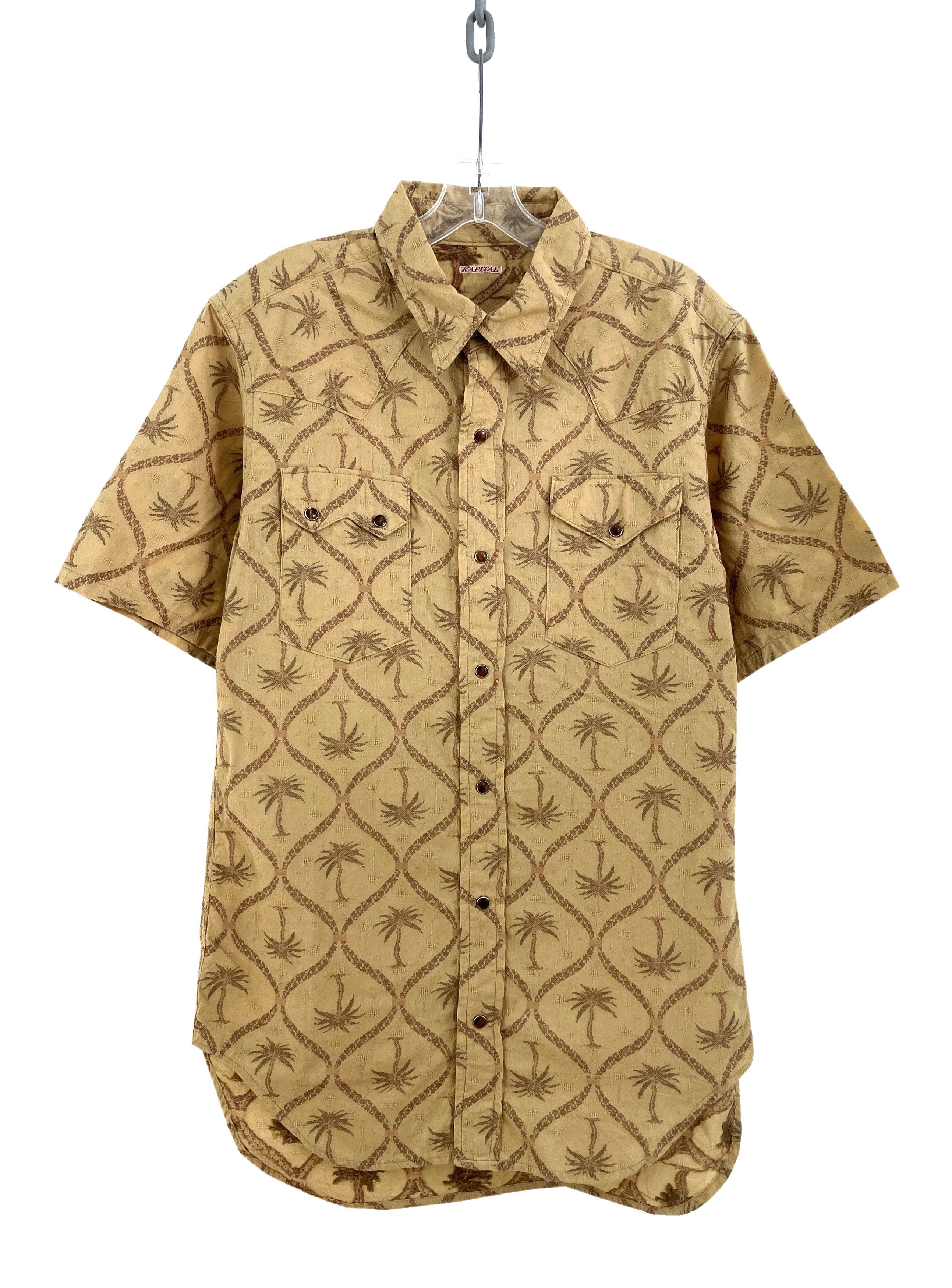 Kapital Palm Tree Shirt Size US XL / EU 56 / 4 - 1 Thumbnail