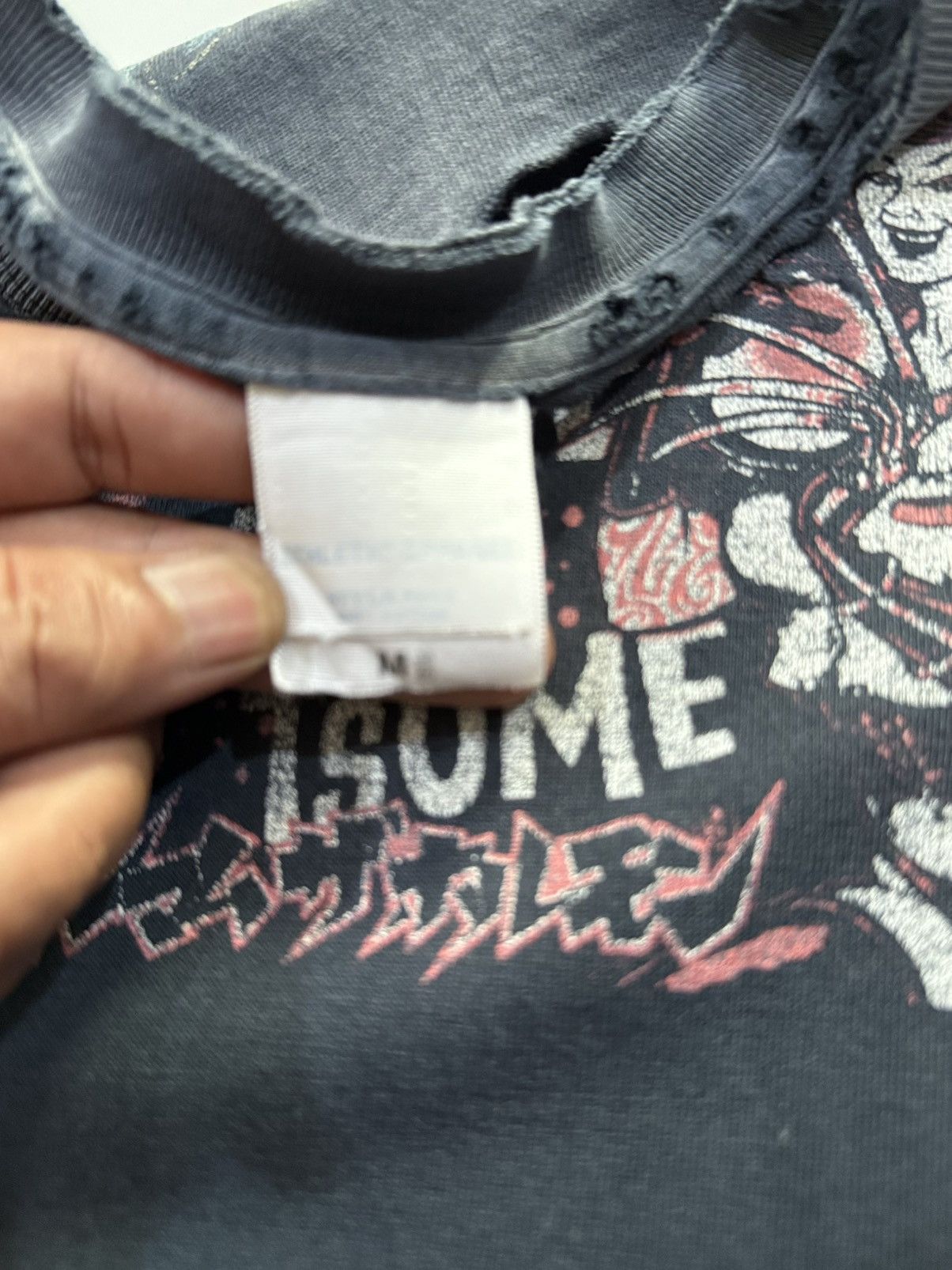 Band Tees Thrashed Vintage Maximum The Hormon Tour Very Grunge Tee Size US M / EU 48-50 / 2 - 22 Thumbnail