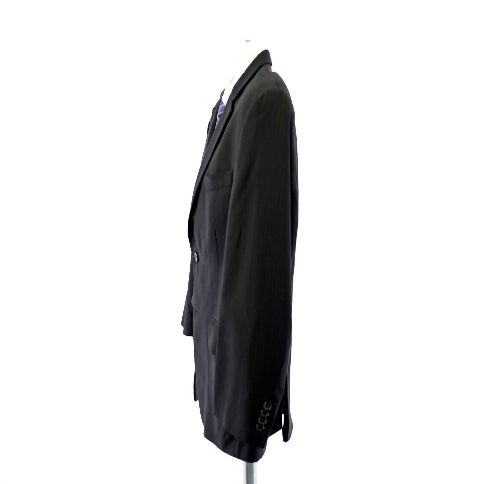 Michael Kors Michael Kors Textured Striped Wool Black 40S Or Slim 42S 2 B Size 40S - 5 Thumbnail