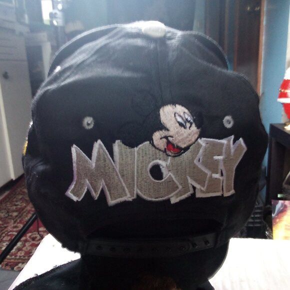 Disney × Drew Pearson × Vintage Vintage Drew Pearson Mickey Mouse Blockhead Snap Hat Cap Size ONE SIZE - 3 Thumbnail