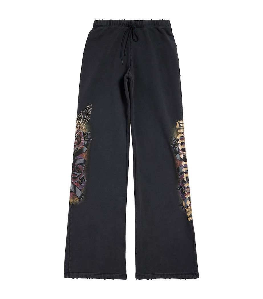 Balenciaga Balenciaga Tacky Tattoo Sweatpants Size 26" / US 2 / IT 38 - 1 Thumbnail