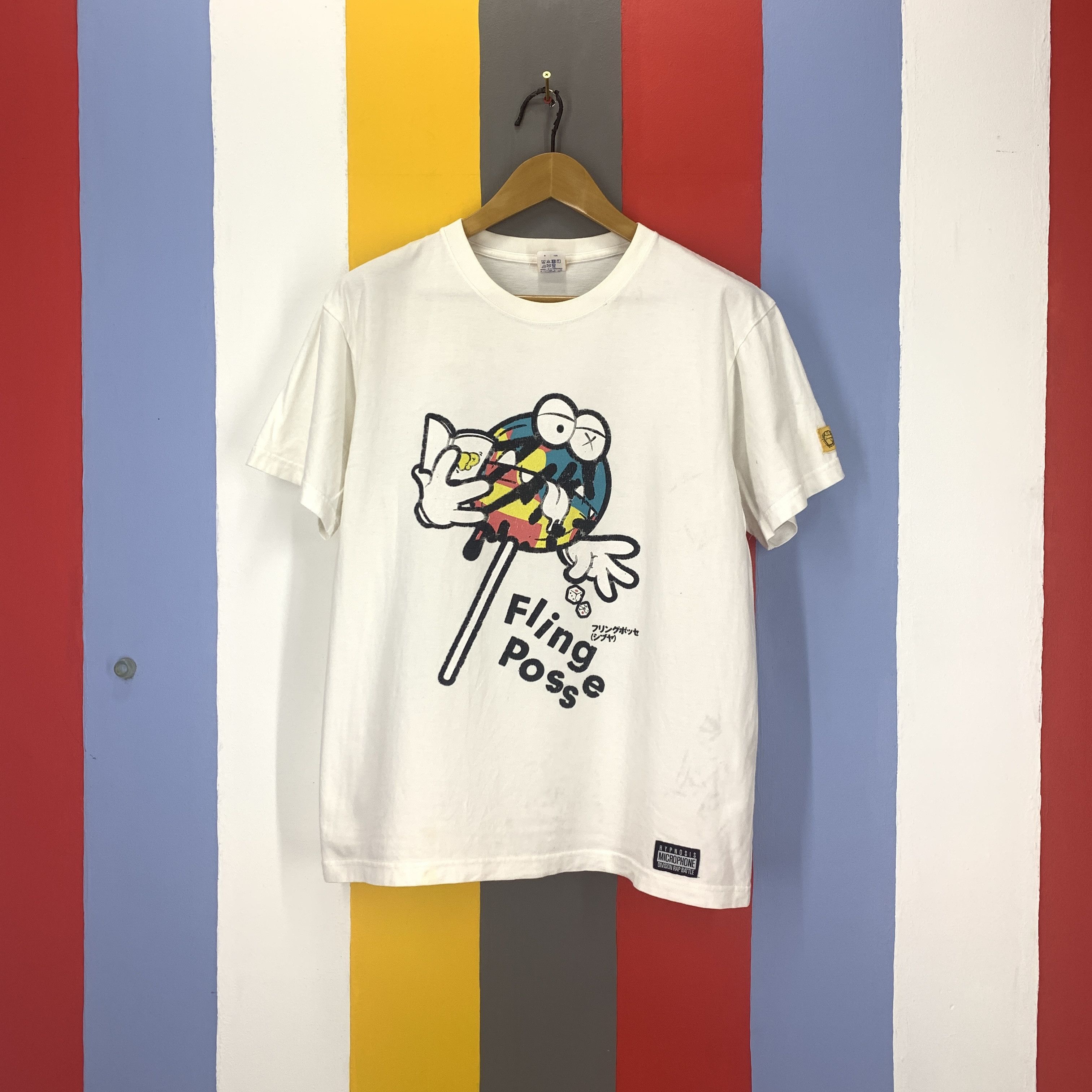 Japanese Brand FLING POSSE Japanese Rap T Shirt #1829/08 Size US L / EU 52-54 / 3 - 1 Thumbnail