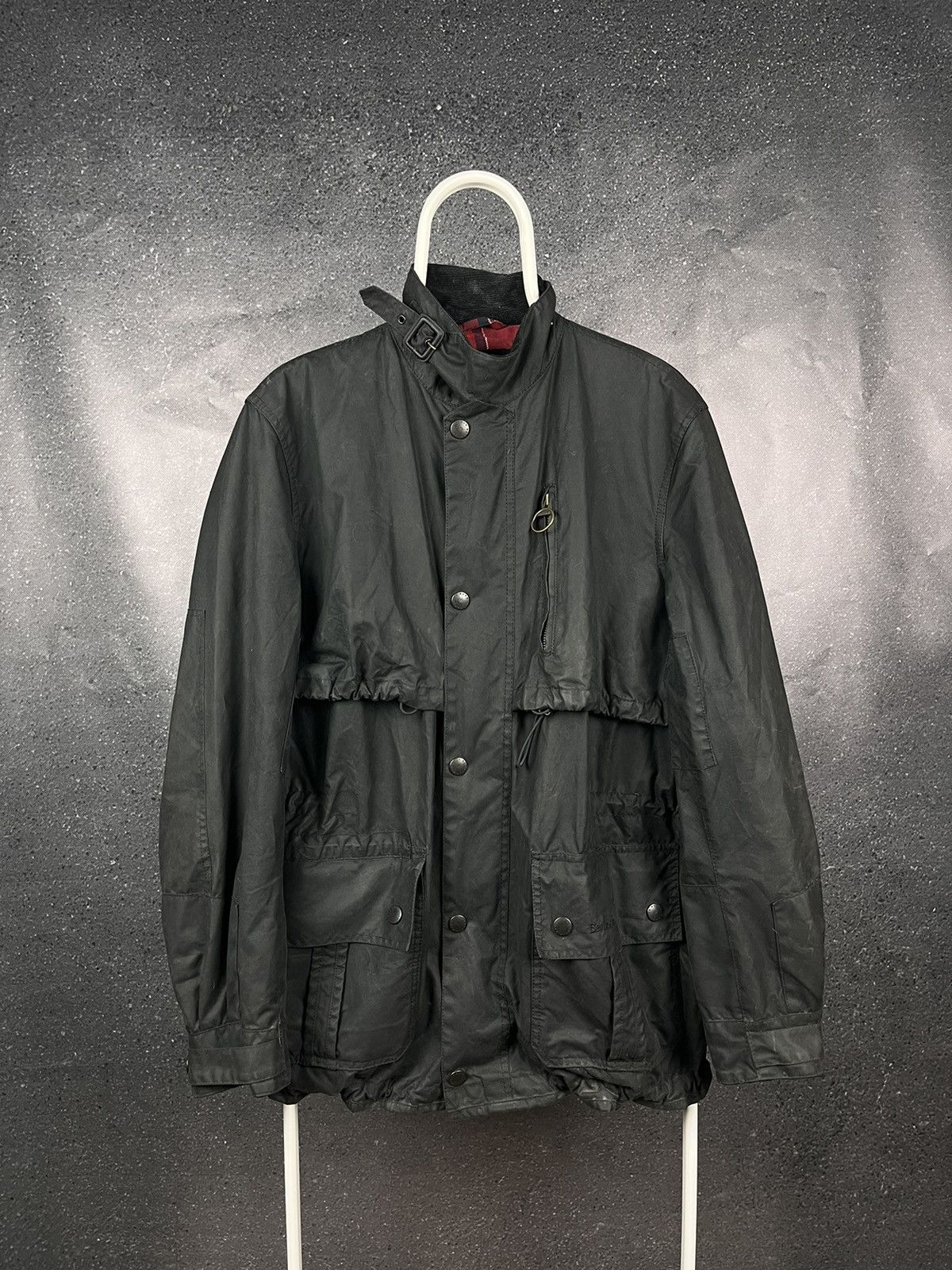 🌳Mens Vintage 90s Waxed Jacket Barbour Care Hunter Rare🌳