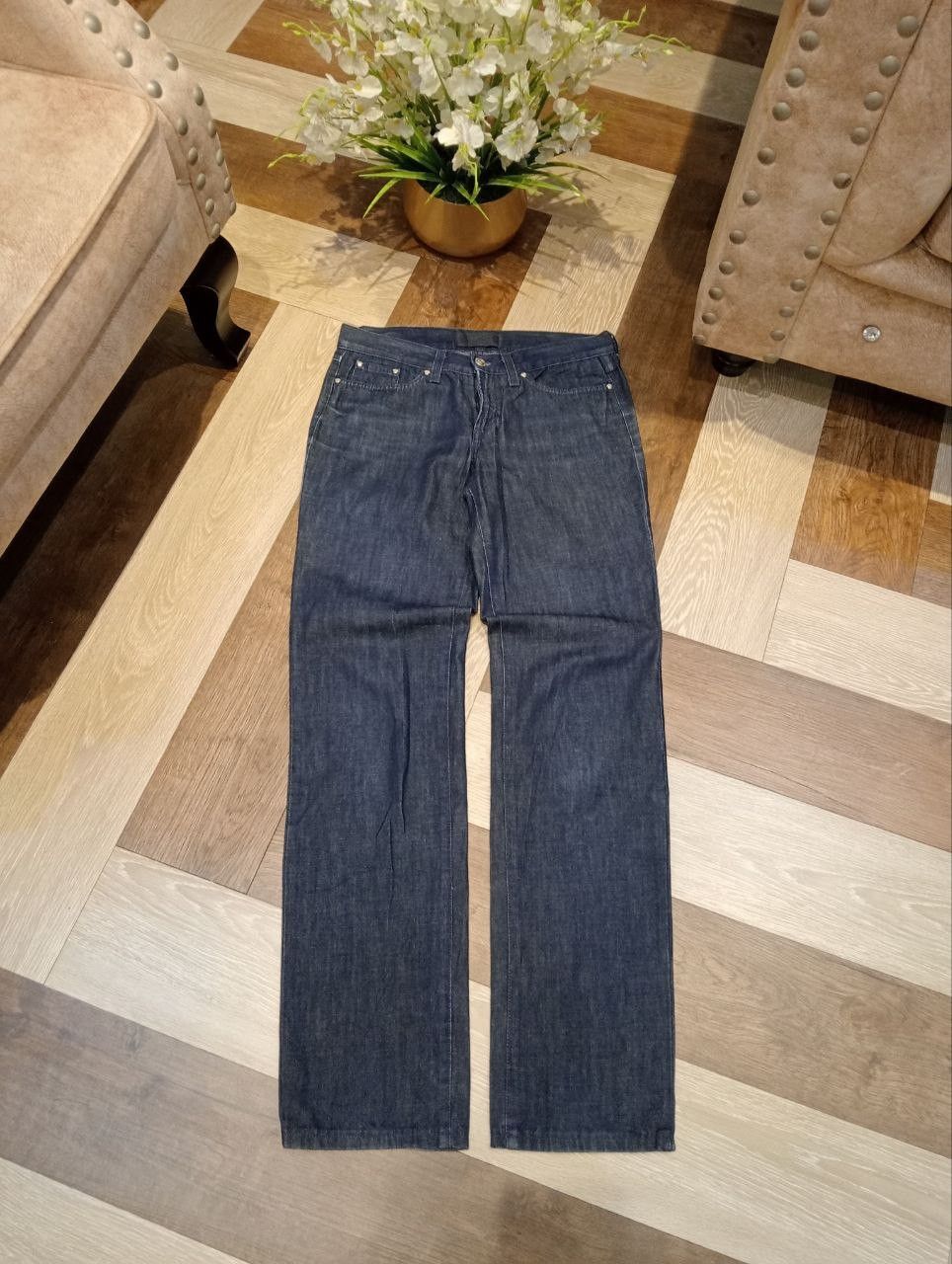 Versace VINTAGE VERSACE JEANS SIGNATURE PANTS Size 30" / US 8 / IT 44 - 1 Thumbnail