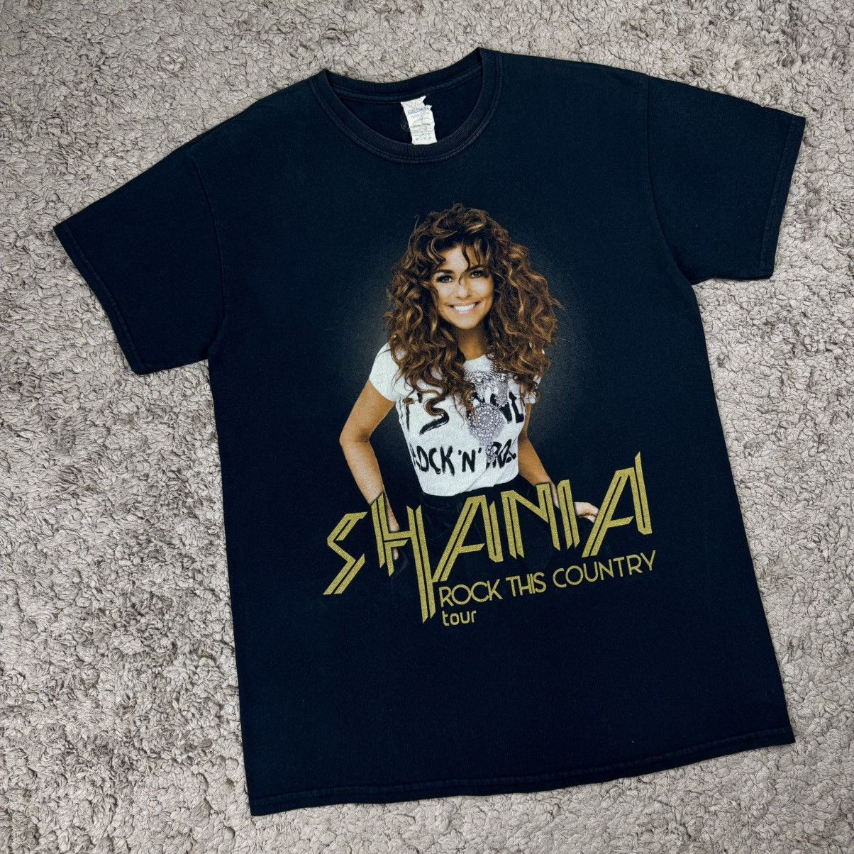 Band Tees Vintage Shania Twain Rock This Country Tour T-shirt Size US M / EU 48-50 / 2 - 3 Thumbnail