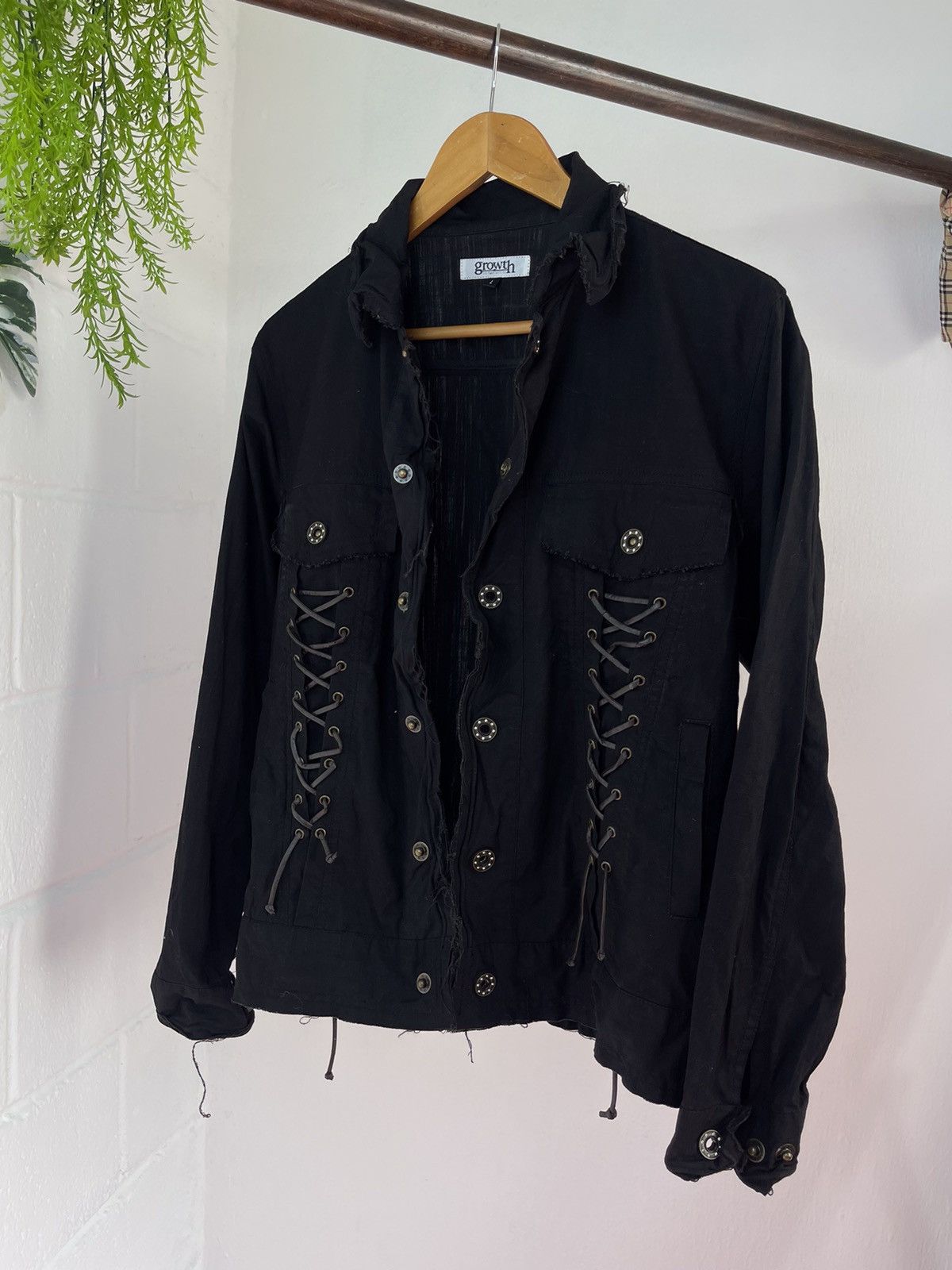 If Six Was Nine In The Attic Distressed Jacket A7 Size US M / EU 48-50 / 2 - 1 Thumbnail