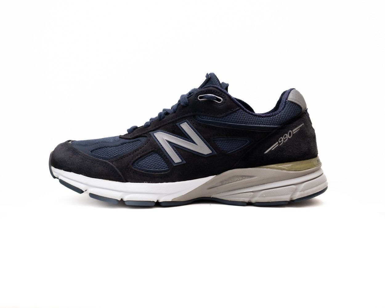 New Balance New Balance U990v4 NV4 "Made In USA" Navy/Grey/White SZ:US10 Size US 10 / EU 43 - 2 Thumbnail