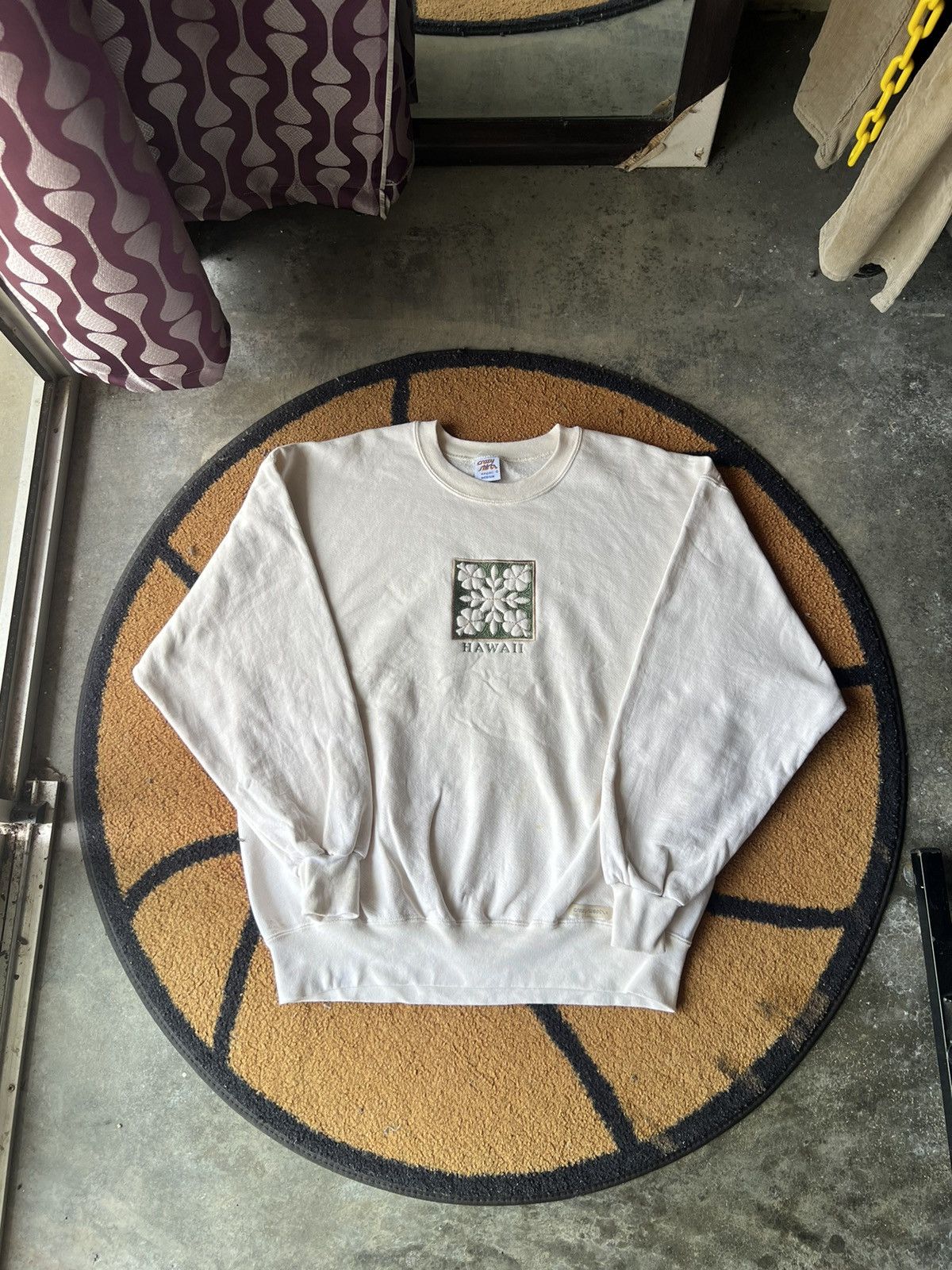 Other 🔥Vintage Crazy Shirts Hawaii Crewneck Sweatshirt Size US L / EU 52-54 / 3 - 2 Thumbnail