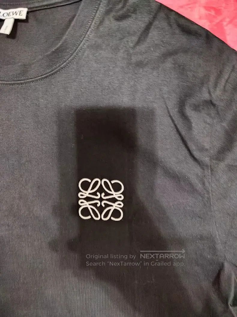 Loewe Loewe Embroidered Logo Short Sleeve T. Size US M / EU 48-50 / 2 - 2 Thumbnail