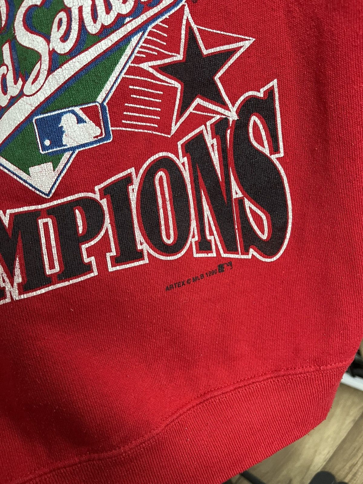 MLB 1990 Cincinnati Reds MLB Vintage Sweatshirt Crewneck Size US S / EU 44-46 / 1 - 8 Thumbnail